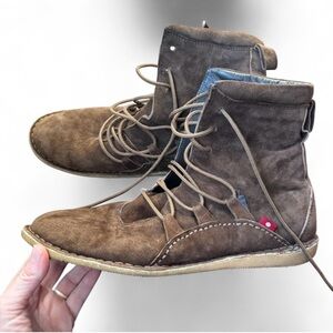 Oliberté Birara tan suede boot men’s 41 minimalist